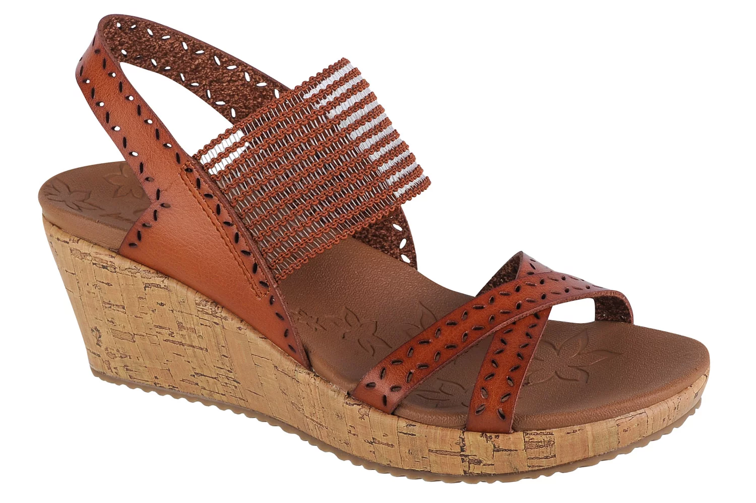 Skechers beverlee high tea wedge clearance sandal