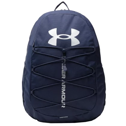 Under Armor Hustle Lite Backpack - Navy/White - 1364180-410