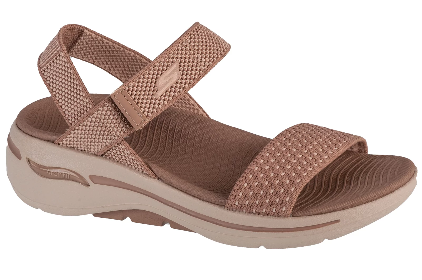 Skechers Go Walk Arch Fit Sandal Polished 140264 TAN