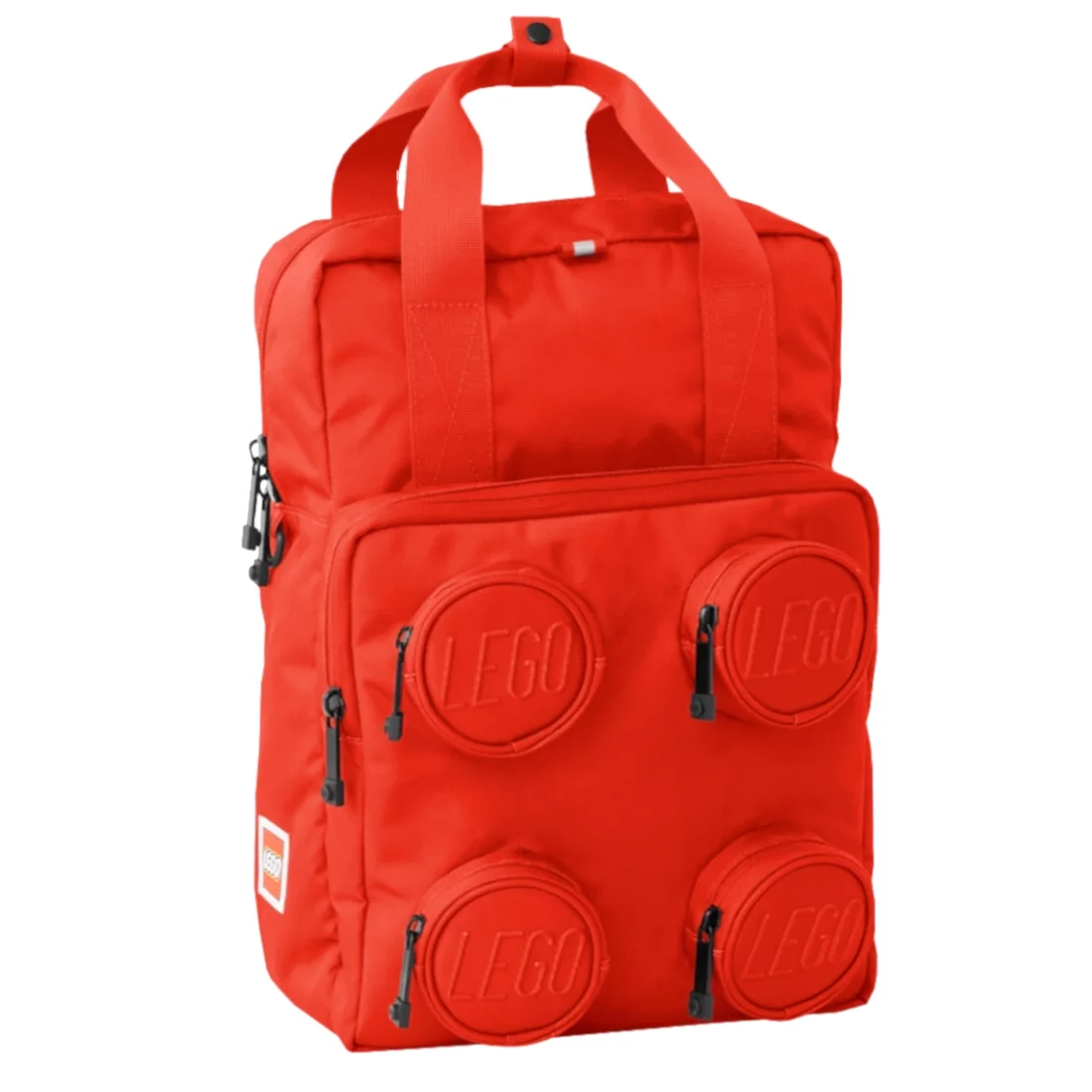 Фото - Рюкзак Lego Brick 2x2 Backpack 20205-0021, Dla chłopca, Czerwone, plecaki, polies 
