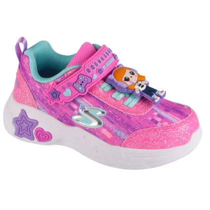 Skechers-Snuggle-Sneaks---Skech-Squad-302214N-PKMT-dla-dziewczynki-buty-sneakers-Rowe-001