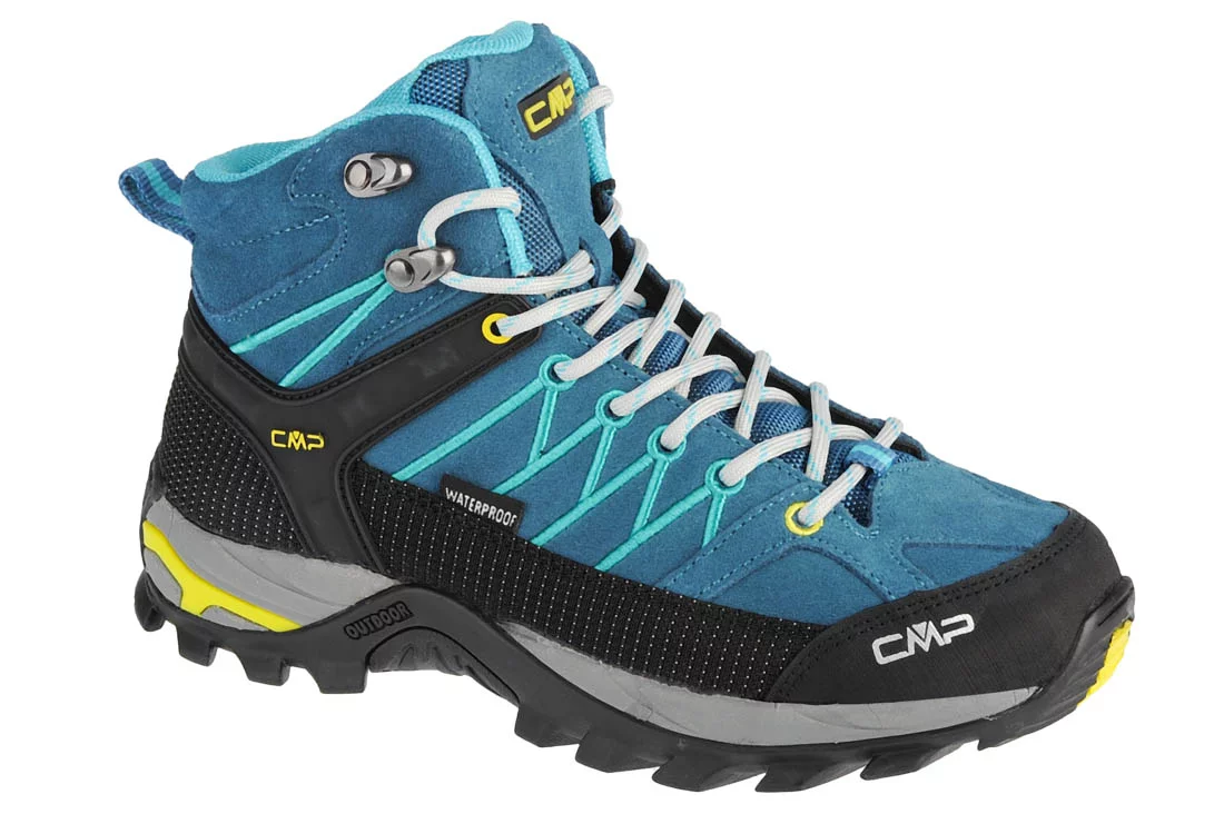 Фото - Трекінгове взуття CMP Rigel Mid 3Q12946-06MF, Damskie, Niebieskie, buty trekkingowe, skóra z 