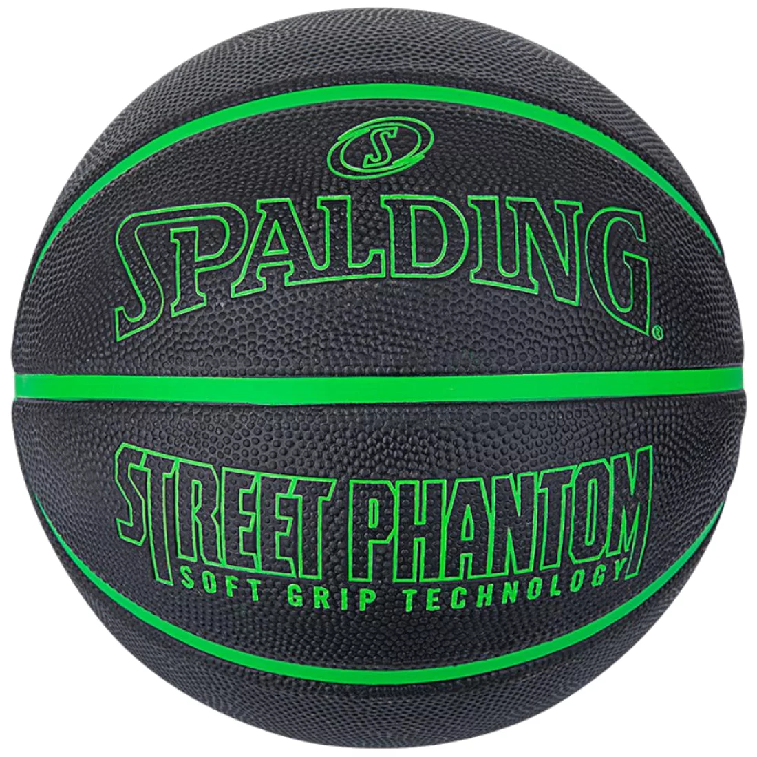 Фото - Баскетбольний м'яч SPALDING Phantom Ball 84384Z, Unisex, Czarne, piłki do koszykówki, Guma, r 