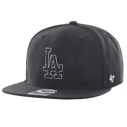 47 Brand Los Angeles Dodgers No Shot 47 Captain 47 Cap B-NSHOT12WBP-BKD