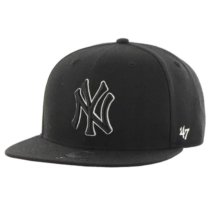 47 Brand MLB New York Yankees No Shot Cap B-NSHOT17WBP-BKB