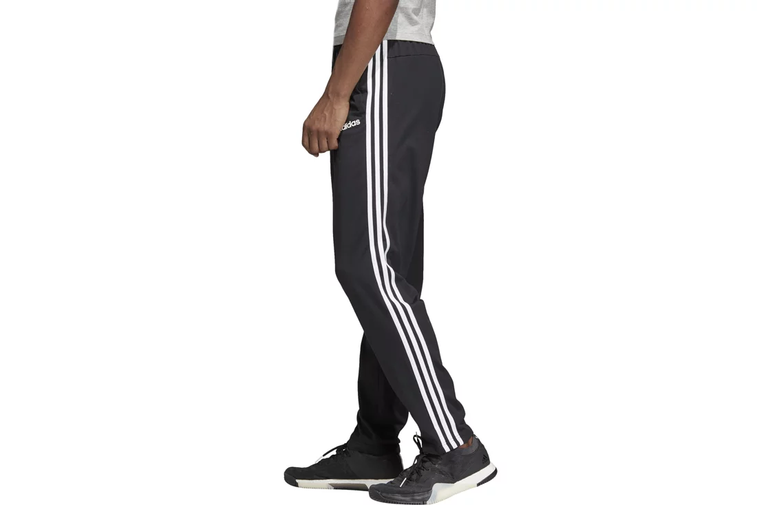 Adidas Essentials 3 Stripes Tapered Open Hem Pant DU0456