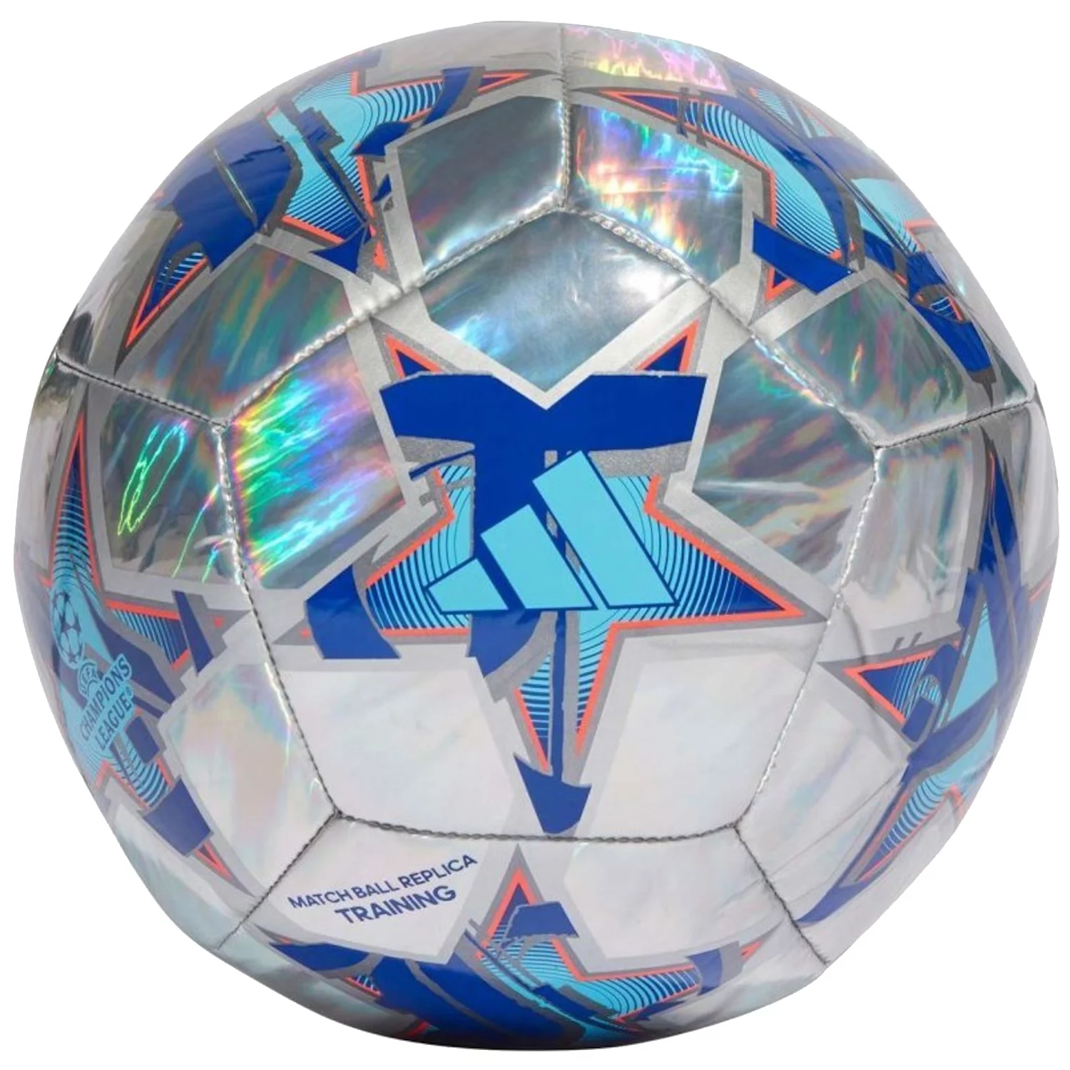 Фото - Футбольний м'яч Adidas UEFA Champions League Training Foil Replica Ball IA0955, Unisex, Sr 