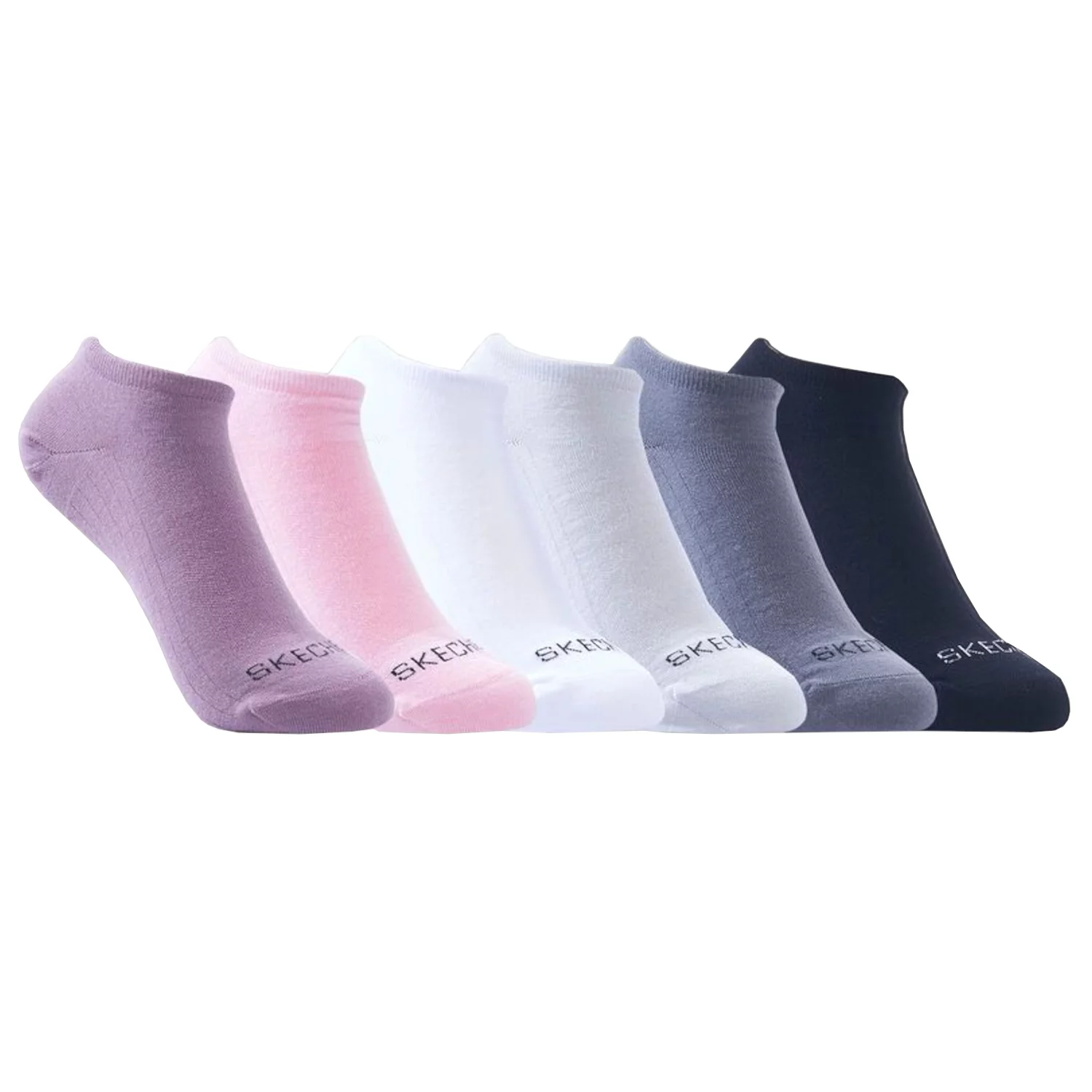 Skechers 6pk Womens No Show Socks S114230 AST Butyjana shop