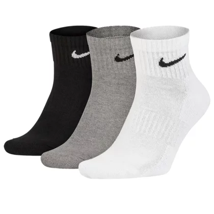 Nike Everyday Cush Ankle 3-Pack Socks SX7667-964