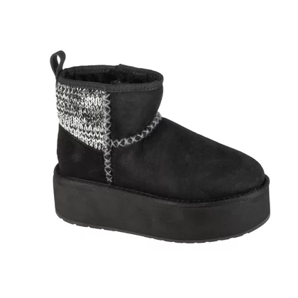 EMU Australia Stinger Knit Flatform W13143-BLAK