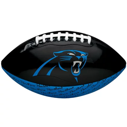 Wilson NFL Team Peewee Carolina Panthers Mini Ball WTF1523XBCA