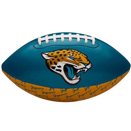 Wilson NFL Team Peewee Jacksonville Jaguars Mini Ball WTF1523XBJX