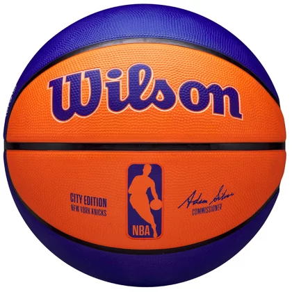 Wilson NBA Team City Edition New York Knicks Out Ball WZ4024220XB