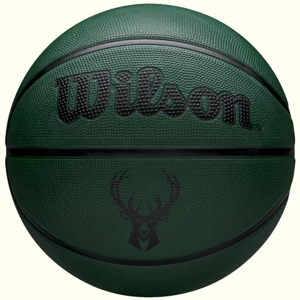 Wilson NBA Team Tribute Solid Milwaukee Bucks Ball WZ4025417XB